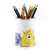 Nikima Stiftebecher Monster Bunt Inkl. 12 Dreikant Buntstiften Stifteköcher Stifteköcher -Mytoys Home Store 19306453 01