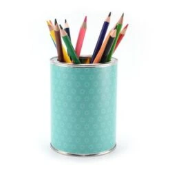 Nikima Stiftebecher Punkte Petrol - Kinder Stifteköcher Stiftehalter Stifteköcher -Mytoys Home Store 19306521 03