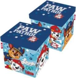 Aufbewahrungsbox Paw Patrol, Faltbar, 30x30x30 Cm