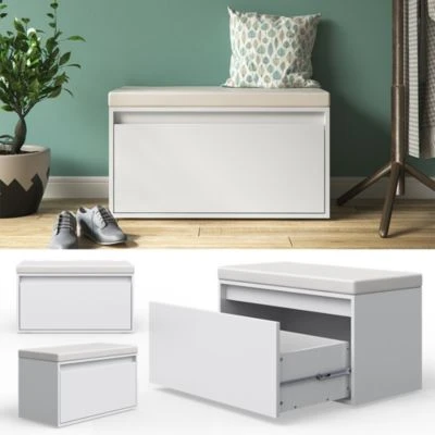 Vicco Sitzbank Iker Weiß 4 Vicco Sitzbank Iker Weiß – Bild 2