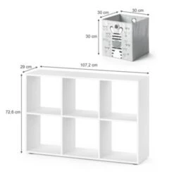 Vicco Kinderregal 6 Fächer Inklusive Kinder Faltboxen Bücherregal Aufbewahrungsregal Spielzeug 10 Vicco Kinderregal 6 Fächer Inklusive Kinder Faltboxen Bücherregal Aufbewahrungsregal Spielzeug -Mytoys Home Store 19337124 03