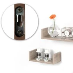 Vicco U Form Wandregal 3er Set Sonoma 13 Vicco U Form Wandregal 3er Set Sonoma -Mytoys Home Store 19337309 06