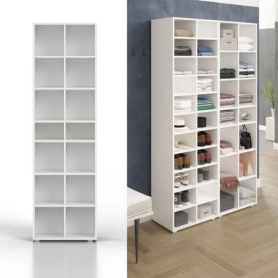 Vicco Kleiderschrank Paris Weiß 4 Vicco Kleiderschrank Paris Weiß – Bild 2