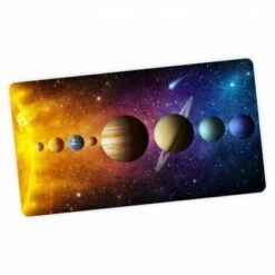 Nikima Schreibtischunterlage Stabile XXL Sonnensystem Schreibtischunterlagen