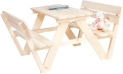 Pinolino Sitzgruppe Nicki 2 Bänke Mit 1 Tisch