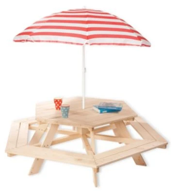 Pinolino Sitzgruppe Nicki 6-Eckig 4 Pinolino Sitzgruppe Nicki 6-Eckig – Bild 2