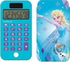 LEXIBOOK Taschenrechner Disney Die Eiskönigin Mit Schutzabdeckung
