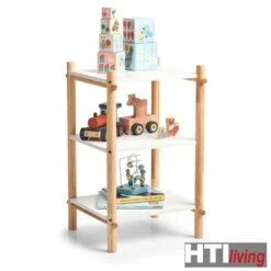 HTI-Living Kinder-Regal MDF/Gummibaum 7 HTI-Living Kinder-Regal MDF/Gummibaum -Mytoys Home Store 20033386 02