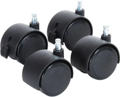 Rollensatz Für Babybay, Schwarz 3 Rollensatz Für Babybay, Schwarz