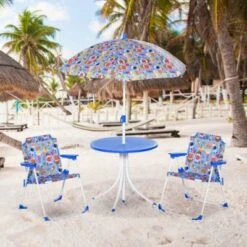 Outsunny Kinder Gartenset Mit Sonnenschirm -Mytoys Home Store 20490295 02