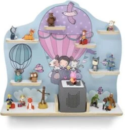 Stadtecken Regal Für Musikbox "Oben", Groß - Geeignet Für Toniebox