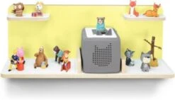 Stadtecken Regal Für Musikbox "gelb", Boden: Breit - Geeignet Für Toniebox