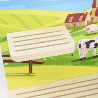 Stadtecken Regal Für Musikbox "Kleine Farm" - Geeignet Für Tigerbox 8 Stadtecken Regal Für Musikbox "Kleine Farm" - Geeignet Für Tigerbox – Bild 6