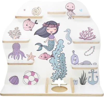 Stadtecken Regal Für Musikbox "Meerjungfrau Weiss", Groß - Geeignet Für Toniebox 4 Stadtecken Regal Für Musikbox "Meerjungfrau Weiss", Groß - Geeignet Für Toniebox – Bild 2