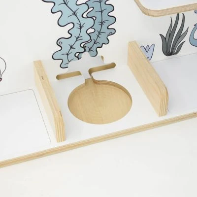 Stadtecken Regal Für Musikbox "Meerjungfrau Weiss", Groß - Geeignet Für Toniebox 5 Stadtecken Regal Für Musikbox "Meerjungfrau Weiss", Groß - Geeignet Für Toniebox – Bild 3