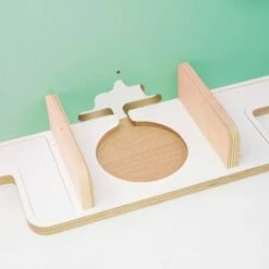 Stadtecken Regal Für Musikbox "hellgrün", Boden: Schmal - Geeignet Für Toniebox -Mytoys Home Store 20559545 03