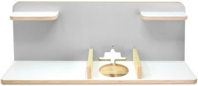 Stadtecken Regal Für Musikbox "hellgrau", Boden: Breit - Geeignet Für Toniebox 4 Stadtecken Regal Für Musikbox "hellgrau", Boden: Breit - Geeignet Für Toniebox – Bild 2