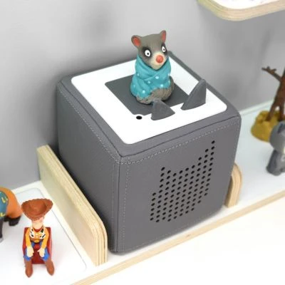 Stadtecken Regal Für Musikbox "hellgrau", Boden: Breit - Geeignet Für Toniebox 7 Stadtecken Regal Für Musikbox "hellgrau", Boden: Breit - Geeignet Für Toniebox – Bild 5