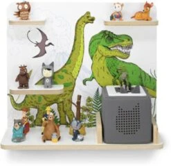 Stadtecken Regal Für Musikbox "Dinomania", Klein - Geeignet Für Toniebox