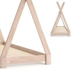 VitaliSpa Kinderbett TIPI 80 X 160 Cm Natur -Mytoys Home Store 20850725 06