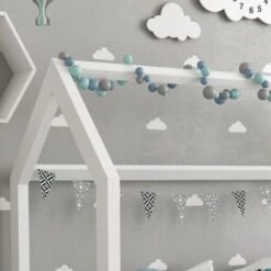 VitaliSpa Kinderhaus Wiki 70x140 Cm Mit Zaun Weiß -Mytoys Home Store 20850767 05