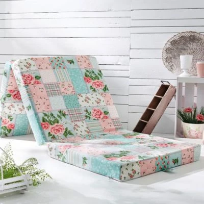 VitaliSpa Faltmatratze 190x70x10cm Patchwork 6 VitaliSpa Faltmatratze 190x70x10cm Patchwork – Bild 4