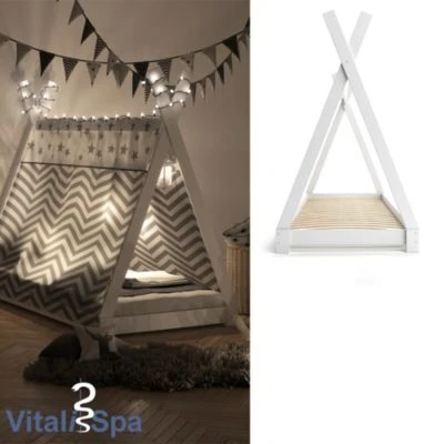 VitaliSpa Kinderbett TIPI 90 X 200 Cm Weiß Mit Matratze 4 VitaliSpa Kinderbett TIPI 90 X 200 Cm Weiß Mit Matratze – Bild 2