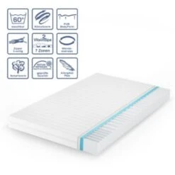 VitaliSpa Matratze Calma Comfort Plus Premium Kaltschaum 7 Zonen 120x200 H3 -Mytoys Home Store 20850852 06