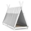VitaliSpa Kinderbett Hausbett Tipi + Überwurf 90x200cm Indianerzelt Indianerbett -Mytoys Home Store 20850858 01