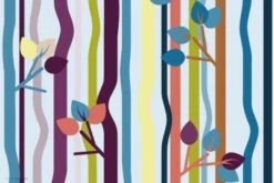 Coveryourdesk Schreibtischunterlage Schreibtischunterlage Schreibunterlage Aus Premium Vinyl - Verspieltes Waldmuster - 60 X 40 Cm