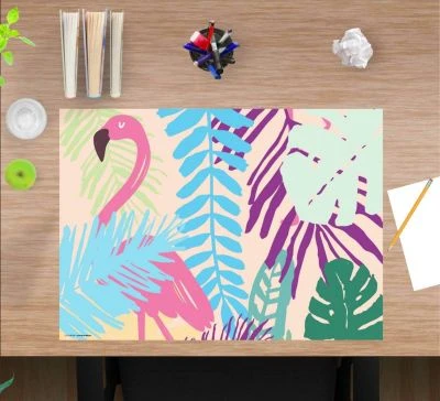 Coveryourdesk Schreibtischunterlage Schreibtischunterlage Schreibunterlage Aus Premium Vinyl - Für Kinder Und Erwachsene - Flamingo - 60 X 40 Cm 4 Coveryourdesk Schreibtischunterlage Schreibtischunterlage Schreibunterlage Aus Premium Vinyl - Für Kinder Und Erwachsene - Flamingo - 60 X 40 Cm – Bild 2