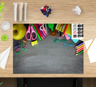 Coveryourdesk Schreibtischunterlage Schreibtischunterlage Schreibunterlage Aus Premium Vinyl - Für Kinder - Schreibtischmaterial - 60 X 40 Cm 4 Coveryourdesk Schreibtischunterlage Schreibtischunterlage Schreibunterlage Aus Premium Vinyl - Für Kinder - Schreibtischmaterial - 60 X 40 Cm – Bild 2