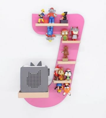 BOARTI Buchstabe J Small, Pink 3 BOARTI Buchstabe J Small, Pink