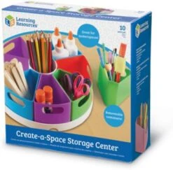 Learning Resources® Utensilienteller Stifteköcher Create-A-Space™ Storage Center Bunt, 10-tlg. -Mytoys Home Store 21011393 05