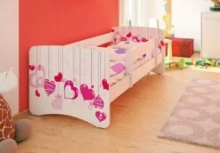 Best For Kids Kinderbett Ohne Matratze Mit Rausfallschutz Herzen