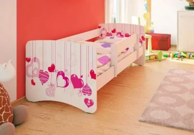 Best For Kids Kinderbett Ohne Matratze Mit Rausfallschutz Herzen 3 Best For Kids Kinderbett Ohne Matratze Mit Rausfallschutz Herzen