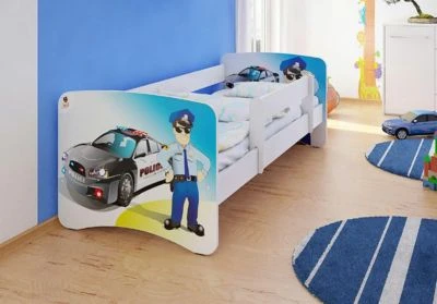 Best For Kids Kinderbett Ohne Matratze Mit Rausfallschutz Polizei 3 Best For Kids Kinderbett Ohne Matratze Mit Rausfallschutz Polizei