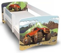 Best For Kids Kinderbett Mit Matratze Und Rausfallschutz Auto