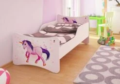 Best For Kids Kinderbett Ohne Matratze Mit Rausfallschutz Unicorn