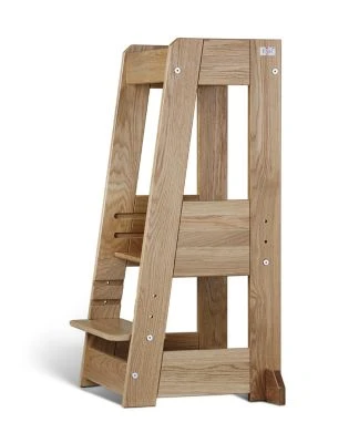 Tissi ® Lernturm, Entdeckertum Mitwachsend Eiche Massiv 4 Tissi ® Lernturm, Entdeckertum Mitwachsend Eiche Massiv – Bild 2