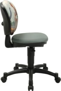 TOPSTAR Drehstuhl Ergokid 15 Jet, Dino Grau/grün 2021 -Mytoys Home Store 21186495 06