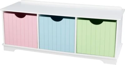 KidKraft Nantucket Storage Bench - Pastel 3 KidKraft Nantucket Storage Bench - Pastel