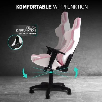 ELITE Gaming Stuhl PREDATOR - Ergonomischer Luxus Gaming Stuhl - 3D Armlehnen - Bürostuhl Bis 150 Kg 7 ELITE Gaming Stuhl PREDATOR - Ergonomischer Luxus Gaming Stuhl - 3D Armlehnen - Bürostuhl Bis 150 Kg – Bild 5