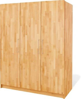 Pinolino Kleiderschrank NATURA, 3-türig, FSC®-zertifizierte Buche Vollmassiv, Geölt 5 Pinolino Kleiderschrank NATURA, 3-türig, FSC®-zertifizierte Buche Vollmassiv, Geölt – Bild 3