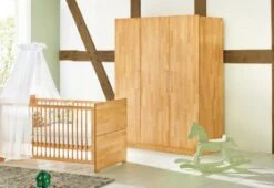 Pinolino Kleiderschrank NATURA, 3-türig, FSC®-zertifizierte Buche Vollmassiv, Geölt 9 Pinolino Kleiderschrank NATURA, 3-türig, FSC®-zertifizierte Buche Vollmassiv, Geölt -Mytoys Home Store 2169913 04