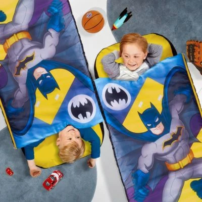 Batman - Junior-ReadyBed 2in1 Kinder-Schlafsack Und Luftbett 4 Batman - Junior-ReadyBed 2in1 Kinder-Schlafsack Und Luftbett – Bild 2