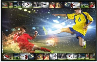 HERMA 19381 Schreibtischunterlage Softtouch Fußball 4 HERMA 19381 Schreibtischunterlage Softtouch Fußball – Bild 2