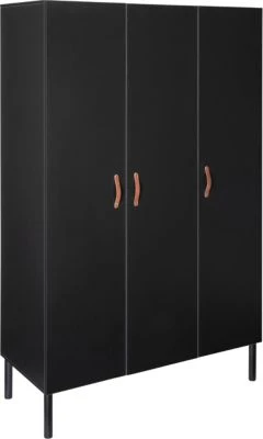 Schardt Schrank 3 Türen Melody Black
