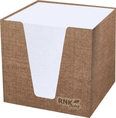 RNK Verlag Zettelbox Eco, Inkl. 900 Blatt Weiß, 92 X 92 X 92 Mm 3 RNK Verlag Zettelbox Eco, Inkl. 900 Blatt Weiß, 92 X 92 X 92 Mm