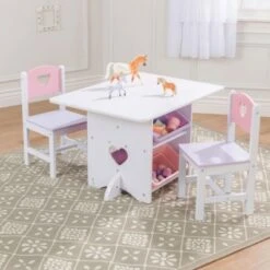 KidKraft Heart Table & Chair Set -Mytoys Home Store 2205900 03